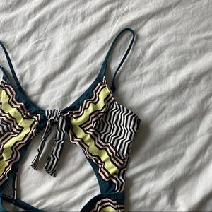 UO Out From Under Tie-Front One Piece